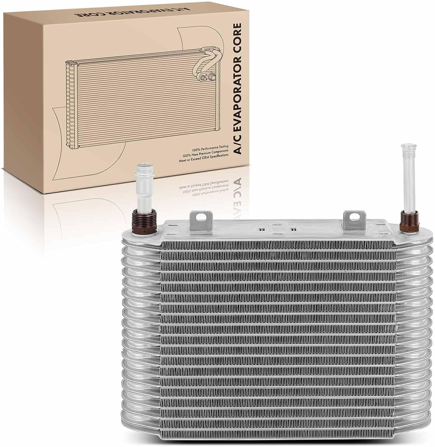 A-Premium AC Condenser W/ Receiver Drier - Fits 2020-22 Buick Encore GX & 2021-22 Chevy Trailblazer