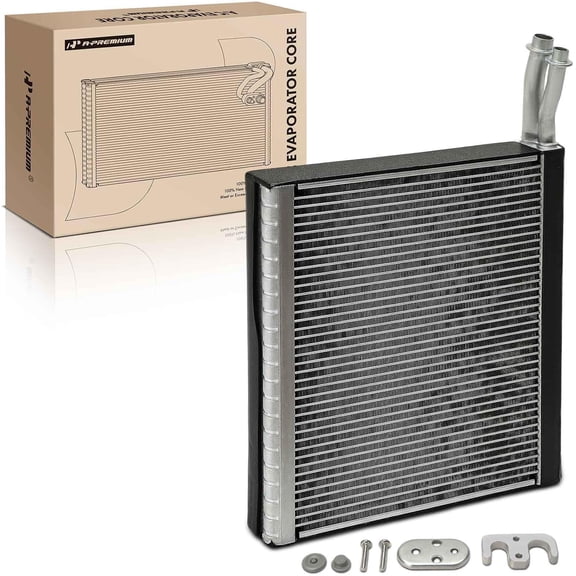 A-Premium A/C Evaporator Core Compatible with Chevrolet Silverado 1500 2014-2017, Tahoe 2015-2016, Suburban 2015-2016 & GMC Sierra 2500 3500 HD 2015-2018, Yukon XL 2015-2016 & Cadillac Escalade ESV