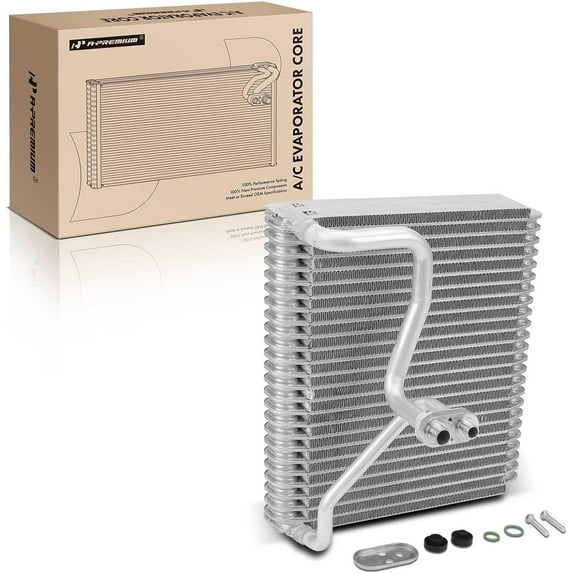 A-Premium A/C Evaporator Core Compatible with Ford Taurus 2009-2010, Taurus X 2008-2009, Flex 2009-2010 & Lincoln MKS 2009-2010, MKT 2010 & Mercury Sable 2008-2009, 3.5L 3.7L, Replace# AA8Z19850A