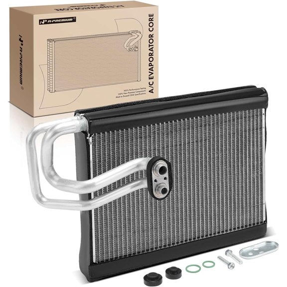 A-Premium A/C Evaporator Core Compatible with Mitsubishi Outlander 2018-2020, Outlander PHEV 2018/2021, Outlander Sport 2017-2022, Eclipse Cross 2019-2020, with Pressing Plate