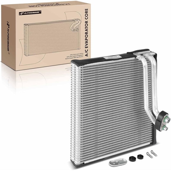 A-Premium Front AC Evaporator Core Compatible with Jeep Wrangler 2007 2008 2009 2010 2011, with Pressing Plate