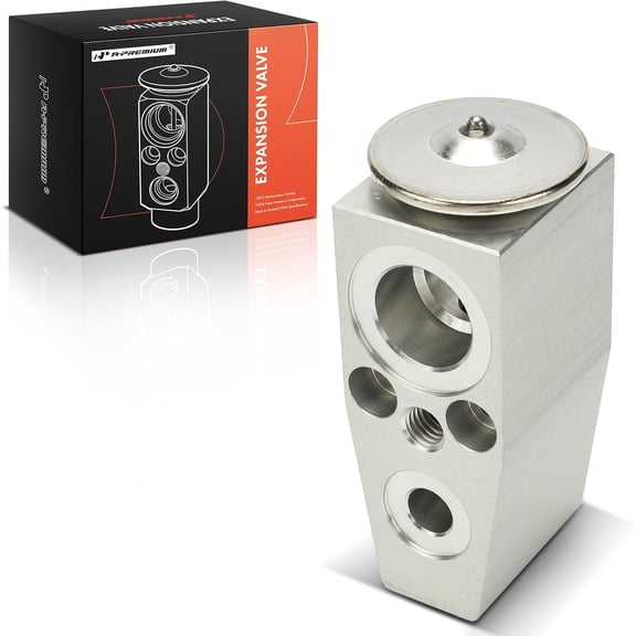 A-Premium AC Expansion Valve Compatible with Ford Explorer/Flex/Police Interceptor Sedan/Police Interceptor Utility/Taurus/Special Service Police Sedan & Lincoln MKS/MKT