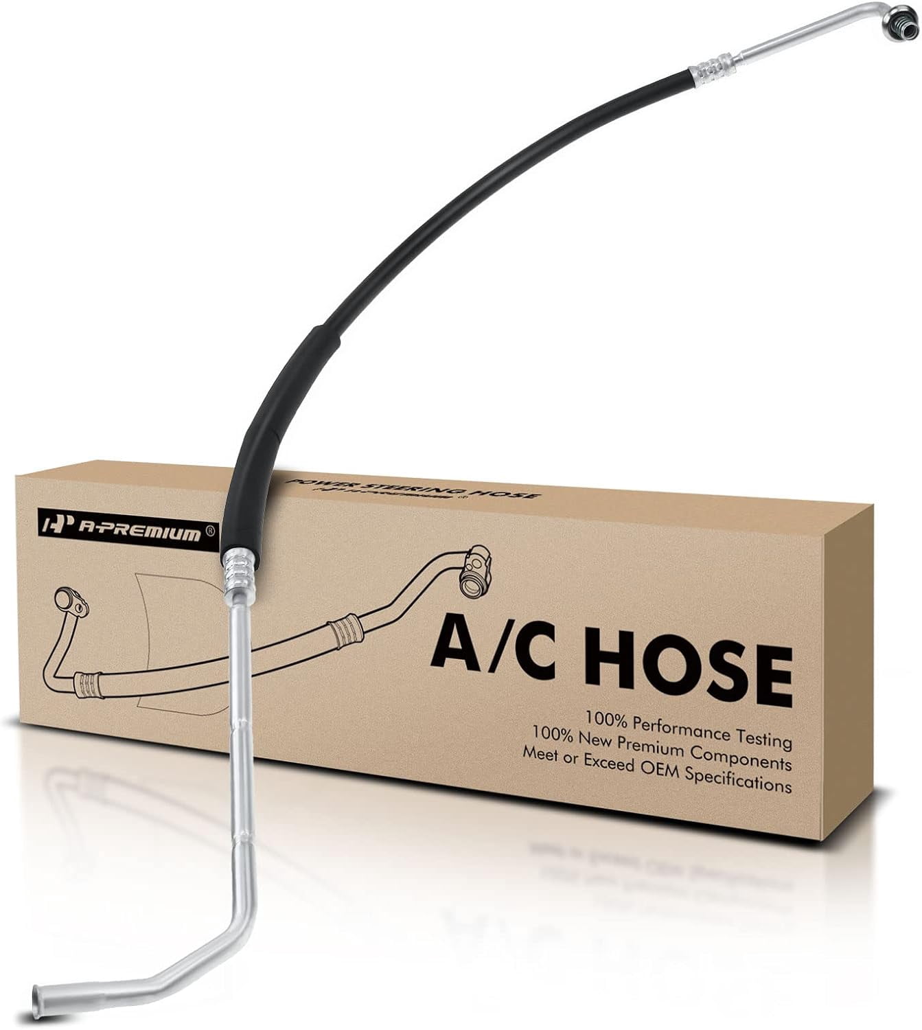 A-Premium A/C Liquid Line Hose Assembly Compatible with Ford Taurus 1986-1995, Mercury Sable 1986-1995, Lincoln Continental 1988-1994, 2.5L 3.0L 3.2L 3.8L, Condenser to Evap, w/Orifice Tube