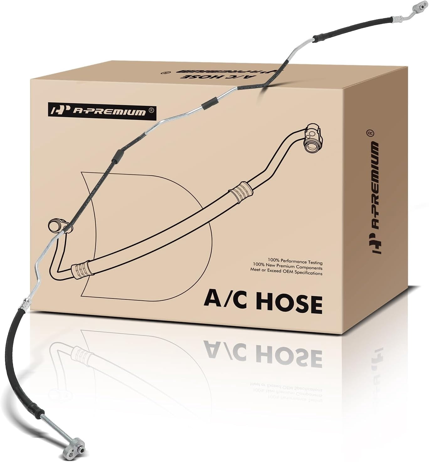 A-Premium A/C Liquid Line Hose Assembly Compatible with Audi Q7, 2007-2015, 3.0L 3.6L 4.2L, Condenser to Evap, w/o Orifice Tube