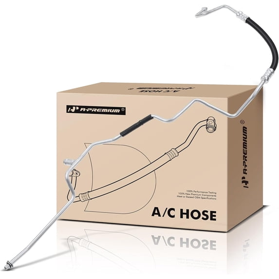 A-Premium A/C Liquid Line Hose Without Orifice Tube Compatible with Chevrolet Silverado 2500 HD 3500 HD GMC Sierra 2500 HD 3500 HD 2015-2016 6.6L