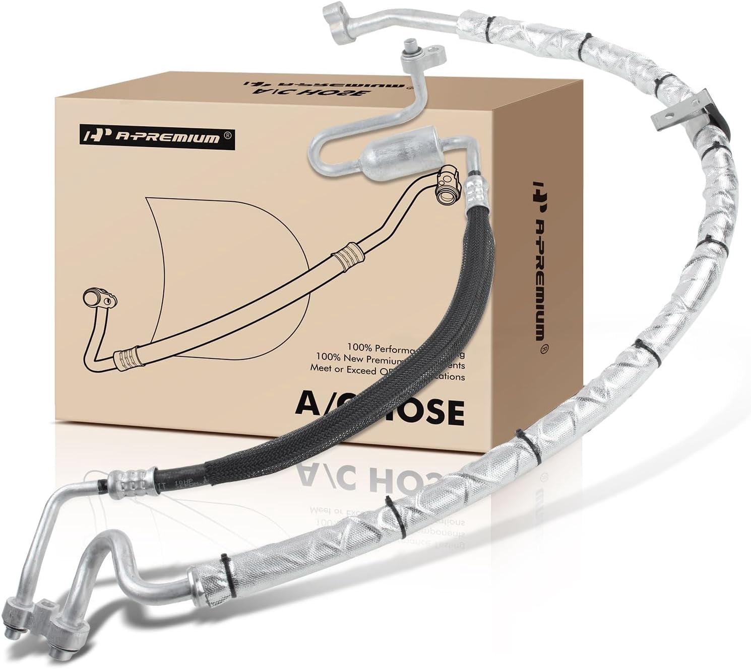 High Side A/C AC Discharge Hose For Ford Fusion & Lincoln MKZ - View #11