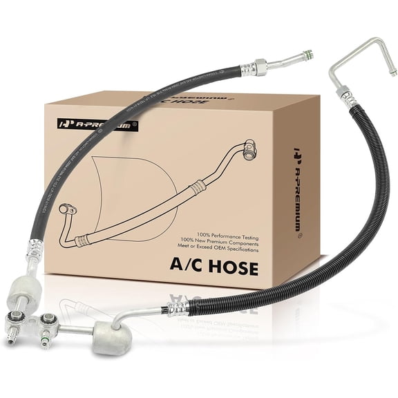 A-Premium A/C Suction Hose & Discharge Line Hose Assembly Compatible with Chevrolet C2500/C3500/K2500/K3500 1996-2000, C2500 Suburban 1996-1999 & GMC C2500/C3500 1996-2000, K3500 2000, 6.5L 7.4L
