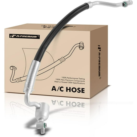 A-Premium A/C Suction Hose Assembly Compatible with Kia Rio/Rio5 2006-2011 1.6L, Compressor to Evaporator