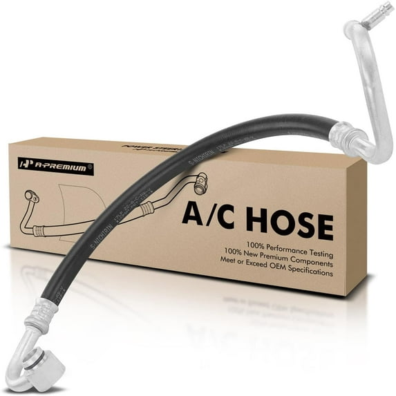 A-Premium A/C Suction Hose Compatible with Audi A4 2009-2012, A4 Quattro 2012-2015, A5 2008-2011, Q5/S4 2009-2012, S5 2008-2011, Compressor to Evaporator