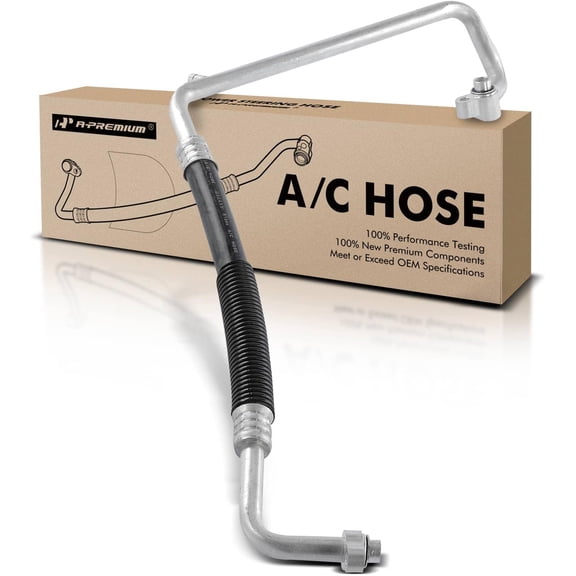 A-Premium A/C Suction Line Hose Assembly Compatible with Buick Rendezvous 2002-2005, Rendezvous 2006-2007 / Chevrolet Venture/Oldsmobile Silhouette/Pontiac Aztek Montana, Compressor to Evap