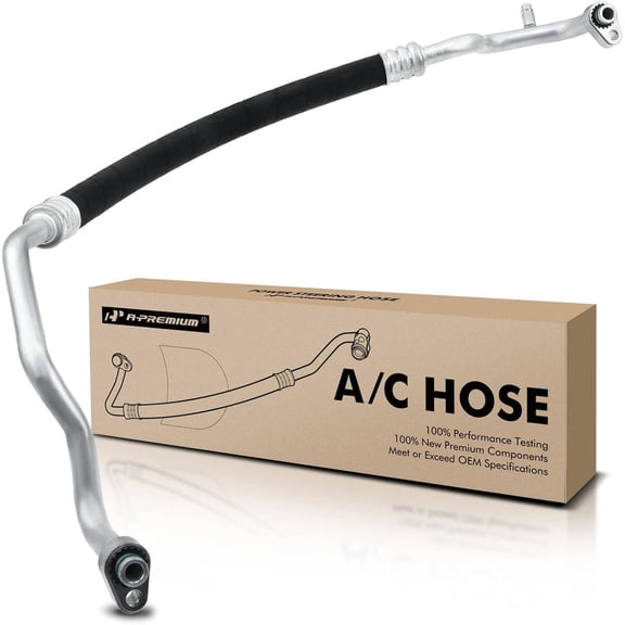 A-Premium A/C Suction Line Hose Assembly Compatible with Ford Taurus 2013-2017, Special Service Police Sedan 2014-2017, Lincoln MKT 2013-2016, Compressor to Evap