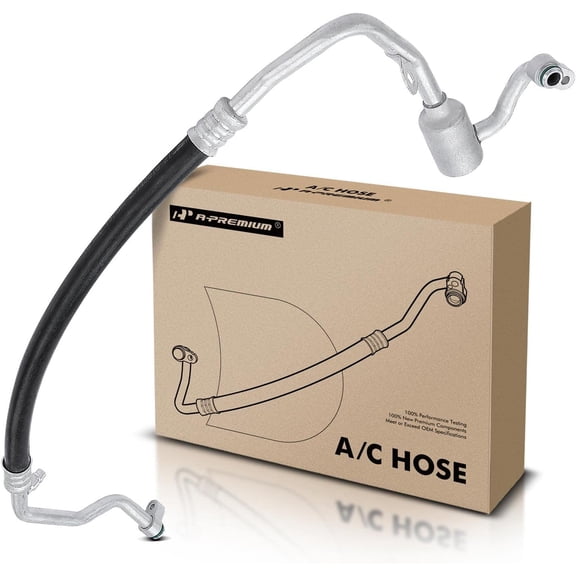 A-Premium A/C Suction Line Hose Assembly Compatible with Acura RLX 2014-2020 V6 3.5L, Compressor to Evap