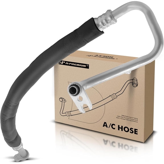 A-Premium A/C Suction Hose Assembly Compatible with Chevrolet Cobalt 2007-2010 & Pontiac G5 2007-2009, 2.2L 2.4L, Compressor to Evap