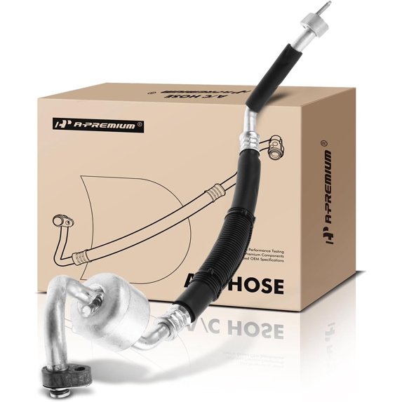 A-Premium A/C Suction Line Hose Assembly Compatible with Ford F-150 2011-2014 V6 3.5L 3.7L
