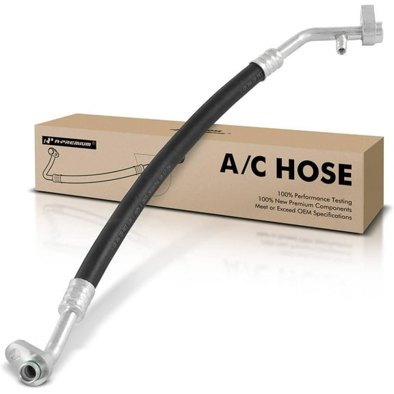 A-Premium A/C Suction Line Hose Assembly Compatible with Ford Mustang 2015-2017 5.0L, Mustang 2015-2020 5.2L, Compressor to Evap