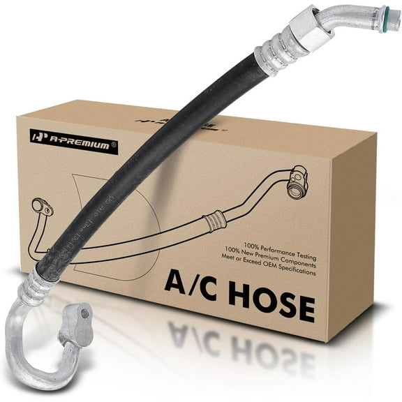 A-Premium A/C Suction Line Hose Assembly Compatible with Honda Civic CRX 1988-1991 1.5L 1.6L, Compressor to Evap