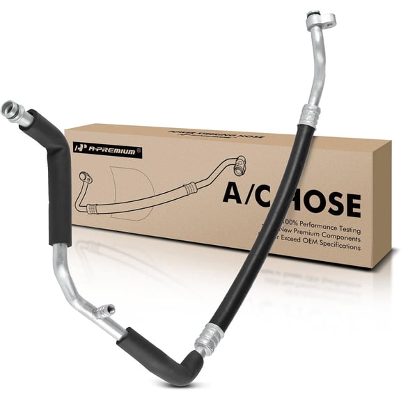 A-Premium A/C Suction Line Hose Assembly Compatible with Honda Fit 2007-2008 L4 1.5L, Compressor to Evap