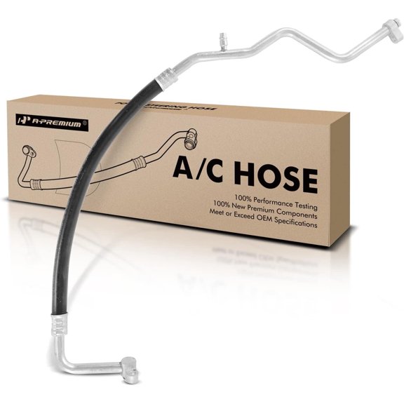 A-Premium A/C Suction Line Hose Assembly Compatible with Kia Rio 2001-2002 1.5L, Compressor to Evap