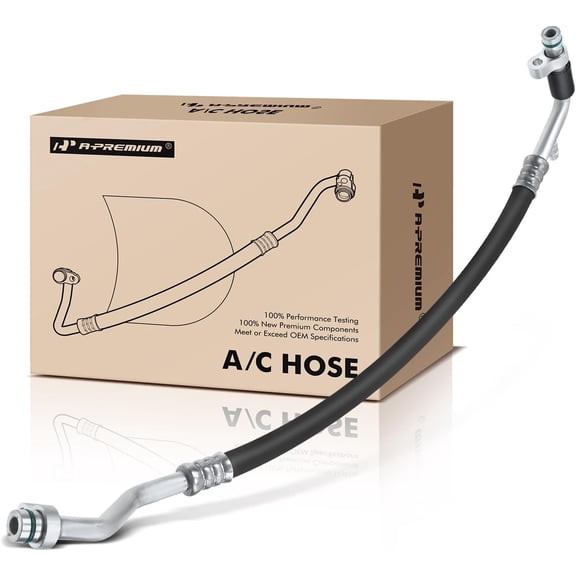 A-Premium A/C Suction Line Hose Assembly Compatible with Nissan Frontier 2000-2004, Xterra 2000-2004, L4 2.4L, Compressor to Evap