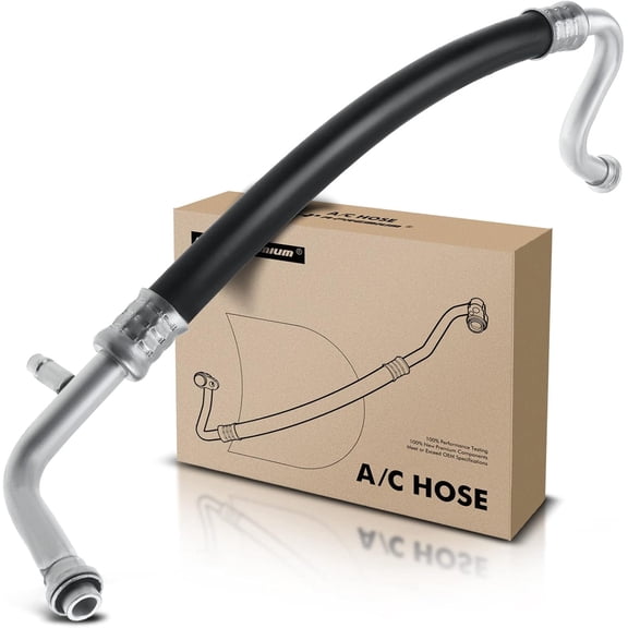 A-Premium A/C Suction Line Hose Assembly Compatible with Select Freightliner Models, Compressor to Evap