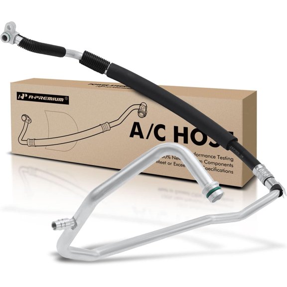 A-Premium A/C Suction Line Hose Assembly Compatible with Subaru Impreza 2002-2005 2.0L/2.5L, Compressor to Evap