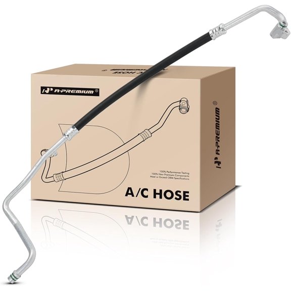 A-Premium A/C Suction Line Hose Assembly Compatible with Toyota Matrix 2003-2008 1.8L, Compressor to Evap