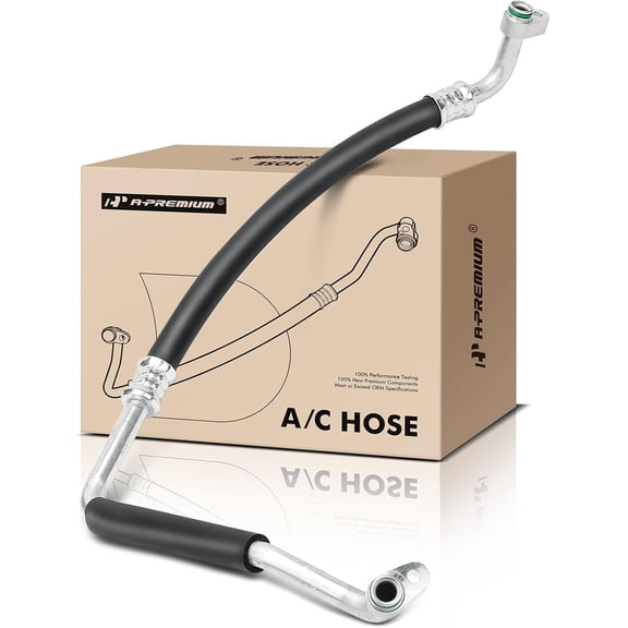 A-Premium A/C Suction Line Hose Assembly Compatible with Toyota Prius 2010-2011 L4 1.8L, Compressor to Evap