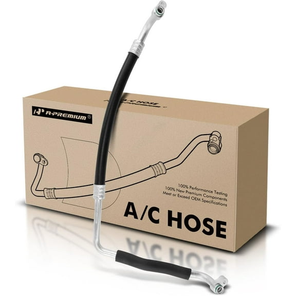 A-Premium A/C Suction Line Hose Assembly Compatible with Toyota Prius, Prius Plug-In 2012-2015 1.8L, Compressor to Evap