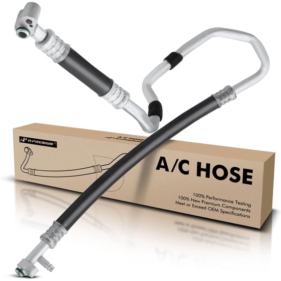 A-Premium A/C Suction Line Hose Assembly Compatible with Volkswagen Beetle 1998-2005 1.9L, Compressor to Evap