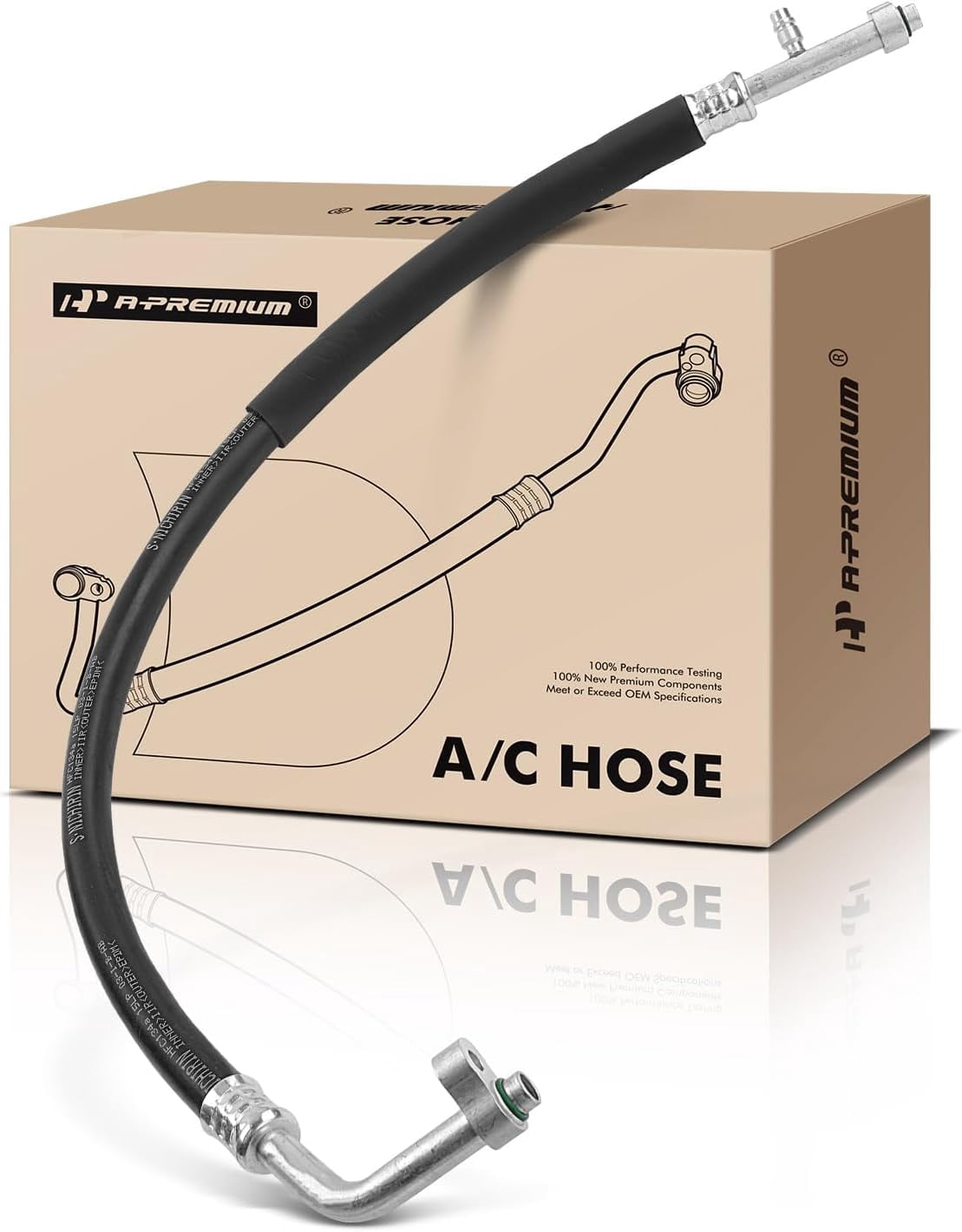 A-Premium A/C Suction Line Hose Compatible with Saturn SC1 SC2 SL SL1 SL2 SW1 SW2 1994-1998 L4 1.9L Low Pressure Compressor to Evaporator