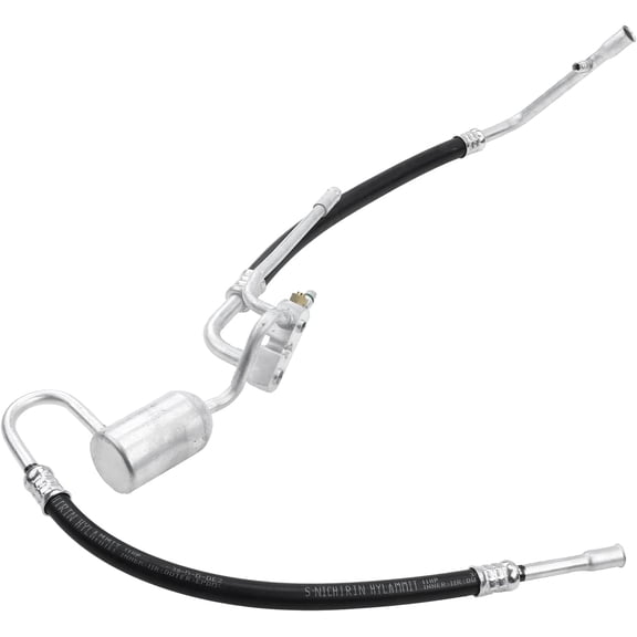A-Premium A/C Suction and Discharge Line Assembly Hose Compatible with Nissan Quest Mercury Villager 1994-1998 Without Rear A/C