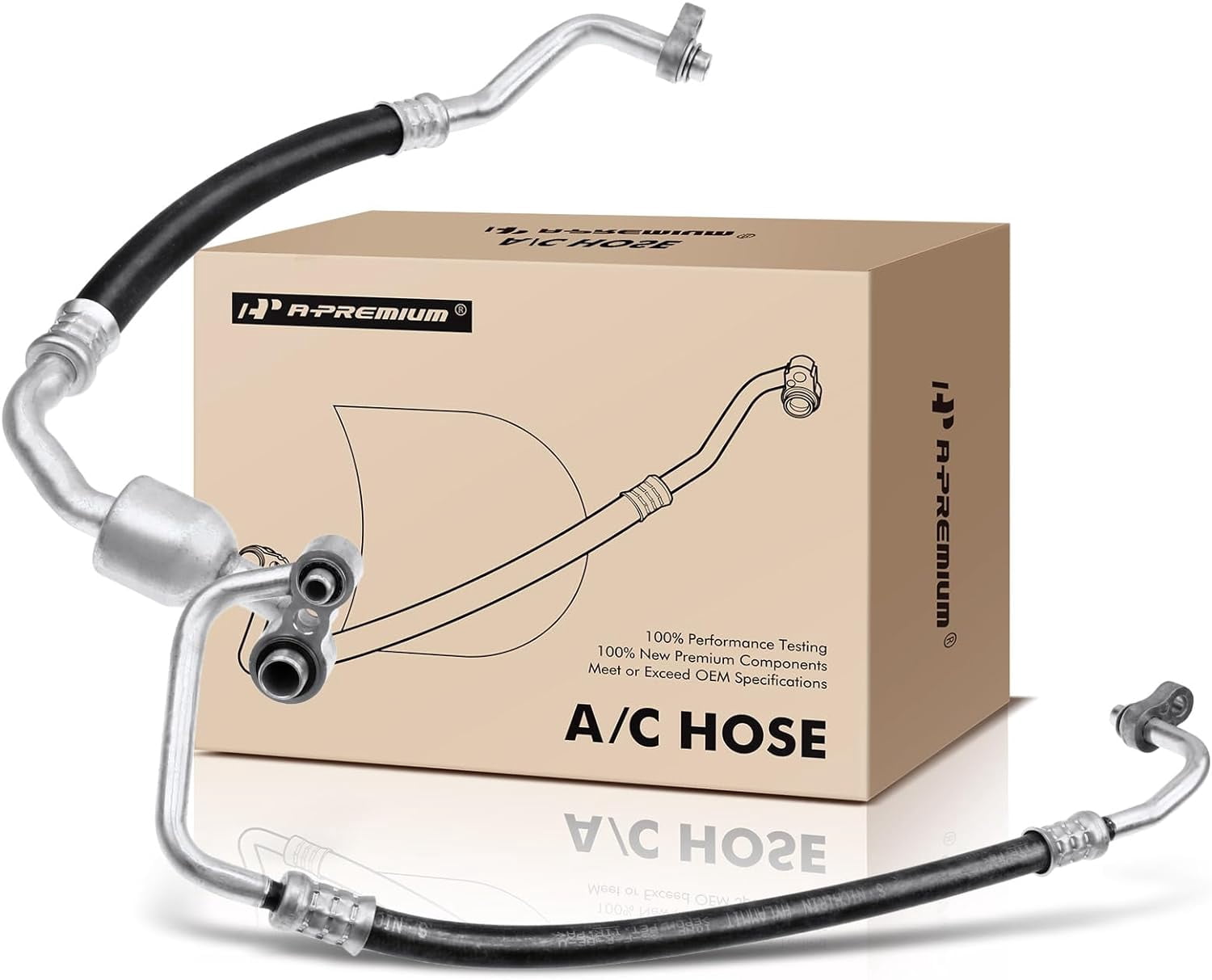 A-Premium A/C Suction and Discharge Line Hose Assembly Compatible with ...