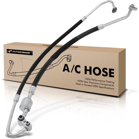 A-Premium A/C Suction and Discharge Line Hose Assembly Compatible with Chevrolet Impala 2012-2013 3.6L, Impala Limited 2014-2016 3.6L