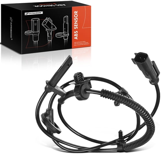 A-Premium ABS Wheel Speed Sensor Compatible with Buick Enclave Chevrolet Traverse GMC Acadia 2007-2017 Saturn Outlook 2007-2010 Front Driver or Passenger Side