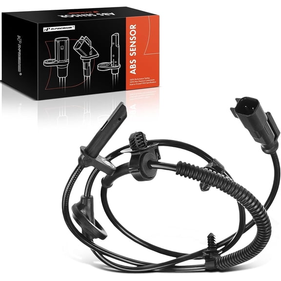 A-Premium ABS Wheel Speed Sensor Compatible with Buick Enclave Chevrolet Traverse GMC Acadia 2007-2017 Saturn Outlook 2007-2010 Front Driver or Passenger Side