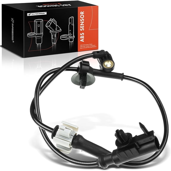 A-Premium ABS Wheel Speed Sensor Compatible with Cadillac, Chevy & GMC Models - Yukon (XL 1500)/Tahoe/Escalade (ESV)/Suburban 1500 2007-2014, Escalade EXT/Avalanche/Silverado 1500/Sierra 1500 07-13