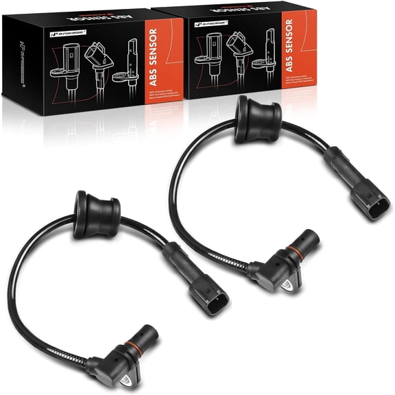 A-Premium ABS Wheel Speed Sensor Compatible with Chevrolet & GMC Models- Equinox/Terrain 2010-2015 - Rear Driver and Passenger, 2-PC Set, Replace# 23348259, 25913456