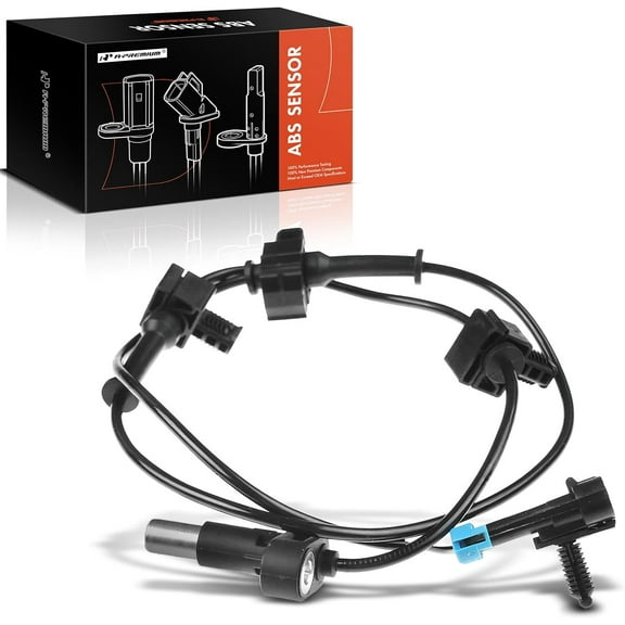 A-Premium ABS Wheel Speed Sensor Compatible with Chevrolet Silverado 2500 2009 Silverado 2500 HD GMC Sierra 2500 HD 2009-2010 Rear Driver or Passenger Side
