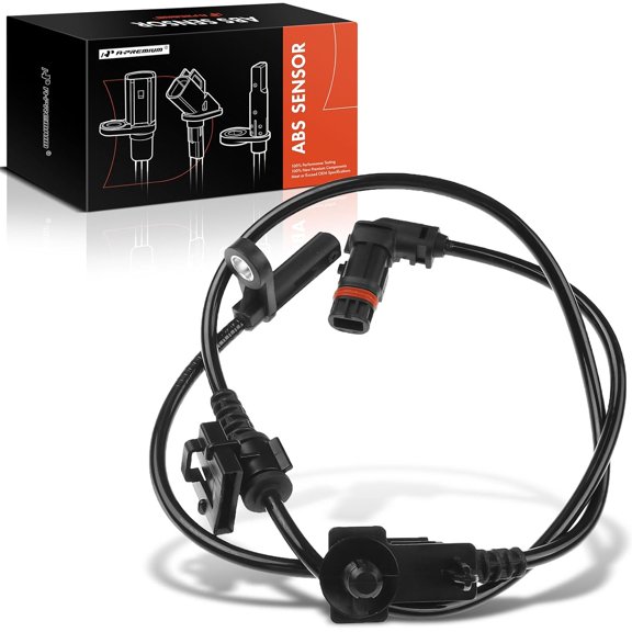A-Premium ABS Wheel Speed Sensor Compatible with Chrysler & Dodge Models - 300 2005-2010, Charger 2006-2010, Magnum 2005-2008, Challenger 2009-2010 - Front Driver or Passenger Side, Replace# 4779244AA