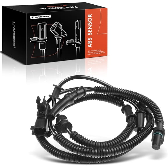 A-Premium Rear ABS Wheel Speed Sensor For Chrysler Town & Country 2012-2016, Dodge Grand Caravan 2012-2020, Ram C/V 2012-2015, 3.6L - Rear Driver or Passenger Side