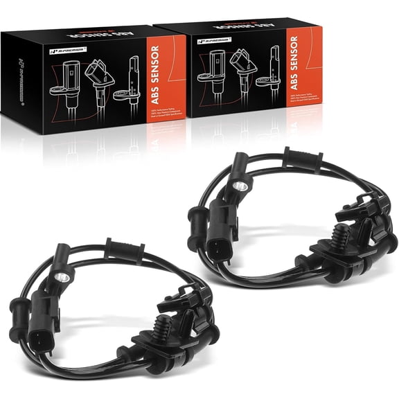 A-Premium ABS Wheel Speed Sensor Compatible with Dodge & Chrysler Models- Challenger/Charger 2011-2014, 300 2011-2014 - Front Driver & Passenger Side, 2-PC Set