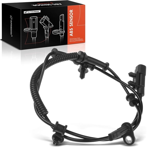A-Premium ABS Wheel Speed Sensor Compatible with Dodge & Jeep Models - Durango 2016-2017, Grand Cherokee 2016-2020 - Front Driver or Passenger Side, Replace# 68250893AA