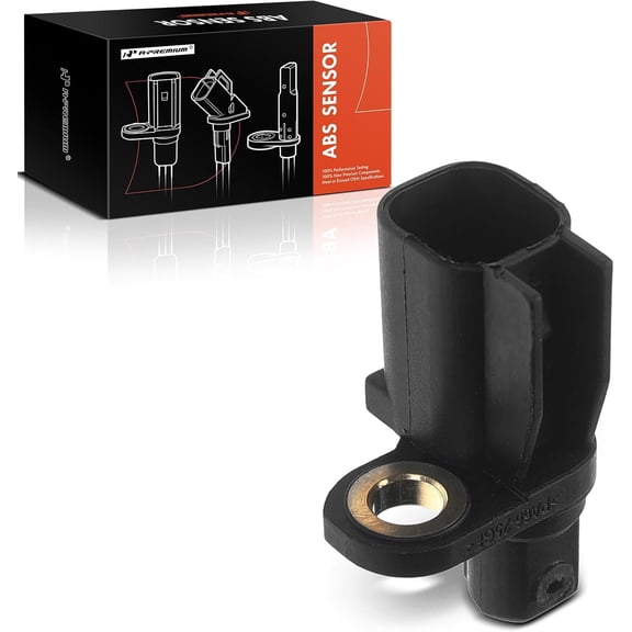 A-Premium Rear ABS Wheel Speed Sensor Compatible with Ford, Lincoln, Mazda & Volvo Models - C-Max, Escape, Focus, Transit Connect, MKC, C30, 5, S40, S60, S80, V50, XC60, XC70, V60 Cross Country, C70