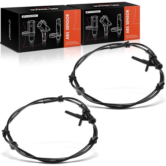 A-Premium ABS Wheel Speed Sensor Compatible with Ford, Lincoln & Mercury Models - Five Hundred, Flex, Freestyle, Taurus, Taurus X, MKS, Montego, Sable - Front Driver and Passenger Side, 5F9Z2C204AA