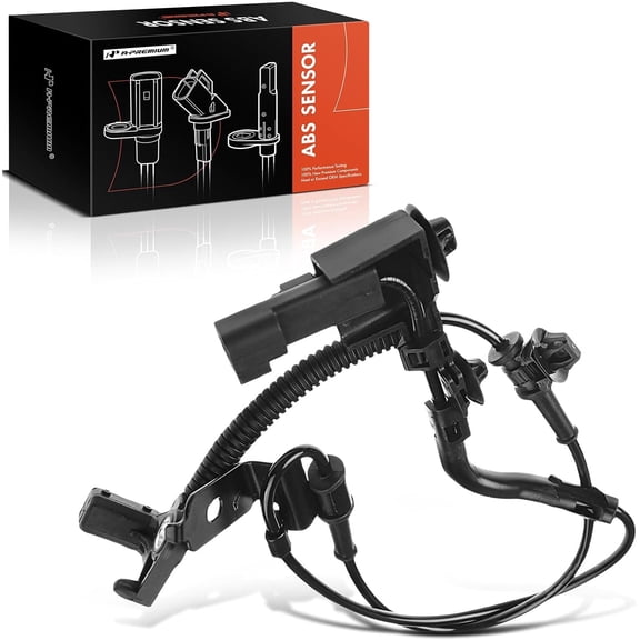 A-Premium ABS Wheel Speed Sensor Compatible with Ford, Lincoln & Mercury Models - Fusion 2006/2008/2010-2012, MKZ 2007-2012, Zephyr 2006, Milan 2006-2011 - Front Left Driver Side, Replace# AE5Z2C205B