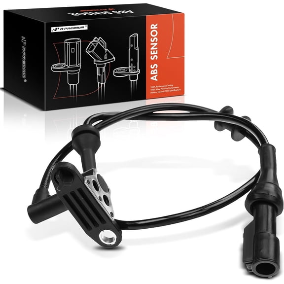 A-Premium ABS Wheel Speed Sensor Compatible with Ford & Mercury Models - Explorer/Mountaineer 2006-2010, Explorer Sport Trac 2007-2010, 4.0L/4.6L - Rear Left Driver Side, Replace# 7L2Z2C216A