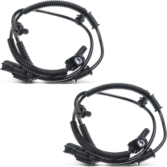 A-Premium ABS Wheel Speed Sensor Compatible with Ford Models - For Mustang 2011-2014 - Front Driver and Passenger Side, 2-PC Set, Replace# BR3Z2C204A, ER3Z2C204A