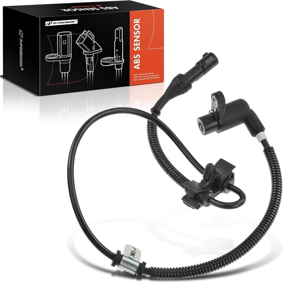 A-Premium ABS Wheel Speed Sensor Compatible with Ford Models - Windstar 1999 2000 2001 2002 2003 - Front Left Driver Side, Replace# XF2Z2C205AC, SF2Z2C205AB, XF2Z2C205AB