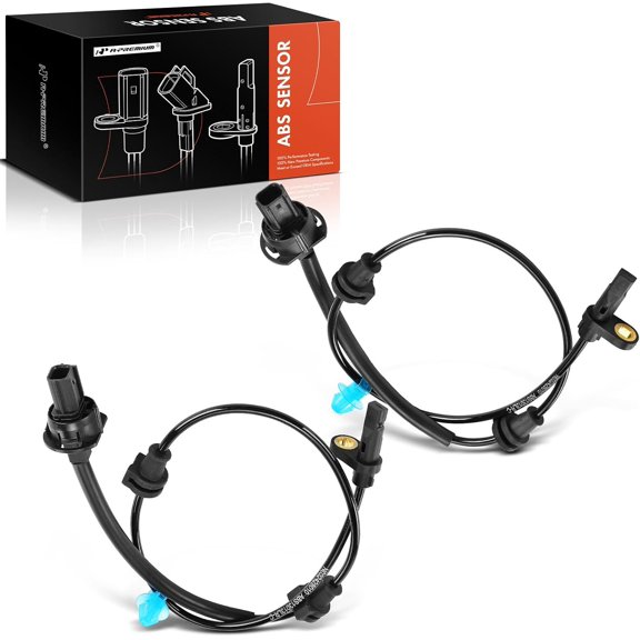 A-Premium ABS Wheel Speed Sensor Compatible with Honda Models - HR-V HRV 2016 2017 2018 2019 2020 - Front Driver and Passenger Side, Replace# 57455T7WA01, 57450T7WA01