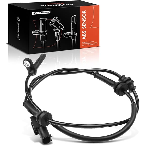 A-Premium Front Right ABS Wheel Speed Sensor Compatible with Jeep Compass 2017 2018 2019 2.4L [Sport Utility] - Front Passenger Side, Replace# 68280914AA, 68280914A